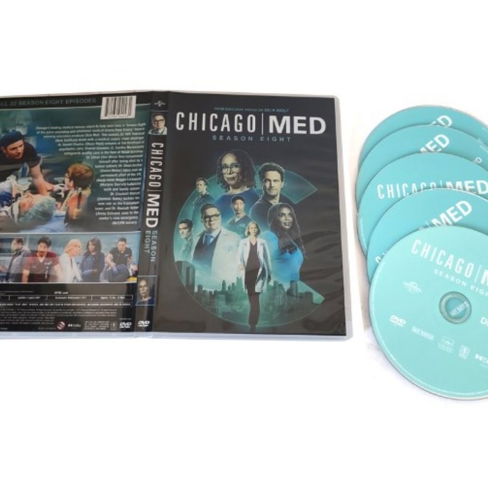 Chicago Med Season 8 New Sealed DVD Fast Shipping